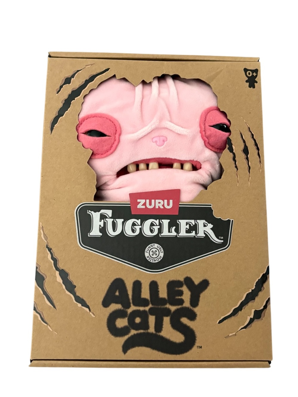 Fuggler Alley Cats Wrinkle McStinkles Plush Sphinx 9" Plush Sold Out In Stores - Picture 5 of 6